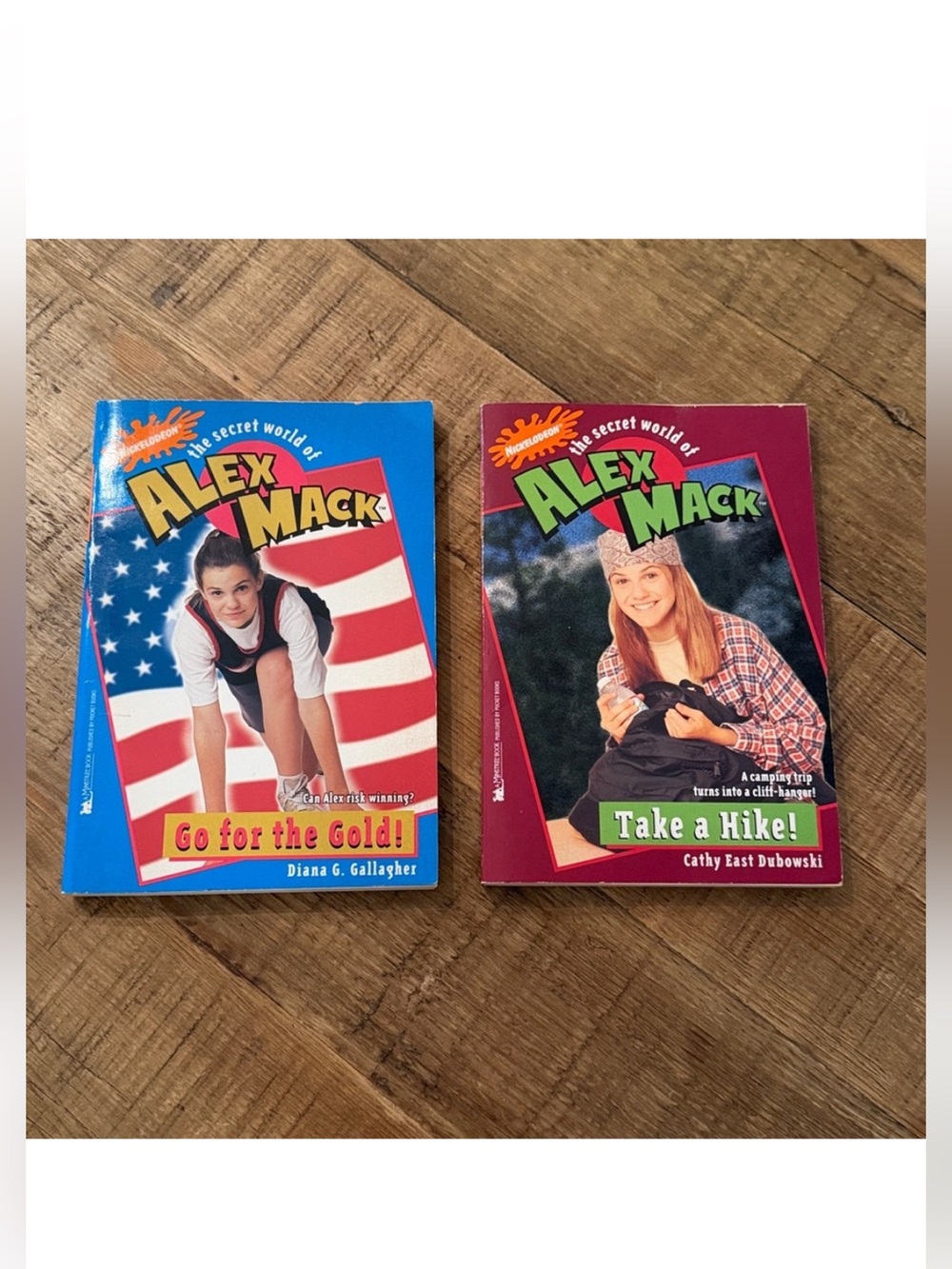 2 Y2K Alex Mack Books. Paperback | Nickelodeon | Junior High | Nostalgia |1990’s